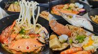 高雄楠梓｜东港直送海鲜超澎湃海鲜锅烧/汤头鲜甜好喝丼饭份量十足CP值高/D.K Kitchen选料锅烧