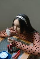 时尚吕爷约你白色情人节 小甜美伪素颜接招