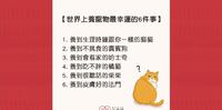 【世界上养宠物最幸运的6件事】