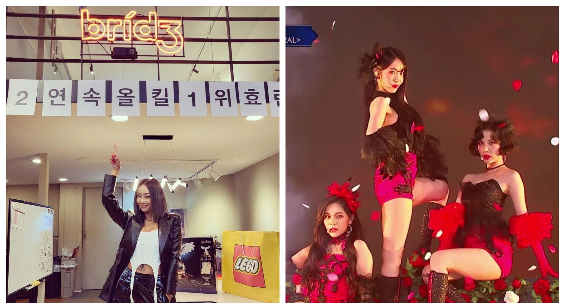 《Queendom 2》第二轮舞台排名出炉！孝琳又夺第一！本月少女回归夺第二！