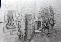 Si薰|随心所绘|素描14|静巷