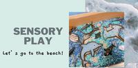 感官活动｜一起去海边吧 #sensoryplay #beach