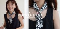 【Dailylook】领巾是穿搭加分配件之一