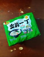 一直想买来品尝，终於狠下心买了~出前一丁九州浓汤-猪骨汤味#出前一丁#日清食品#九州浓汤猪骨汤味