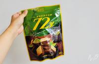 [抹茶零食]盛香珍静冈抹茶72%巧克酥