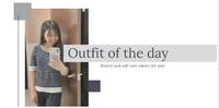 Outfit of the day-假日穿什麽/气质假日走步道黑白条纹x弹性极薄运动裤