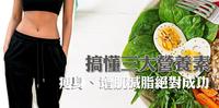 一生受用!增肌减脂成功心法,必须懂得什麽是三大营养素