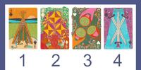 《照亮塔罗牌》牌义：梅花3、方块3、红心3、黑桃3