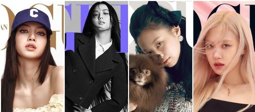Blackpink Vogue封面大盘点