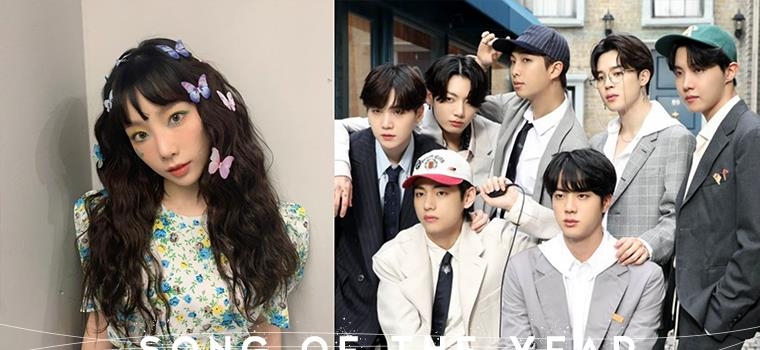 【泡菜网友票选】2020「年度最佳KPOP歌曲」TOP10，BTS就有两首上榜！