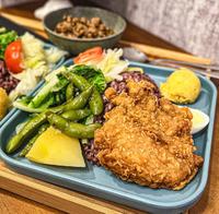 竹北平价健康餐盒|一米饭屋·百元就能吃饱饱的高CP值餐盒?