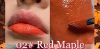 heme 晶润水光唇釉 02 Red Maple 初绽红枫