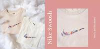 UNIQLO跟NIKE世纪联名? !超疗愈的翻玩花花刺绣T,先求官方推一波!