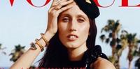 Vogue土耳其版2021年8月号封面 - Anna Cleveland