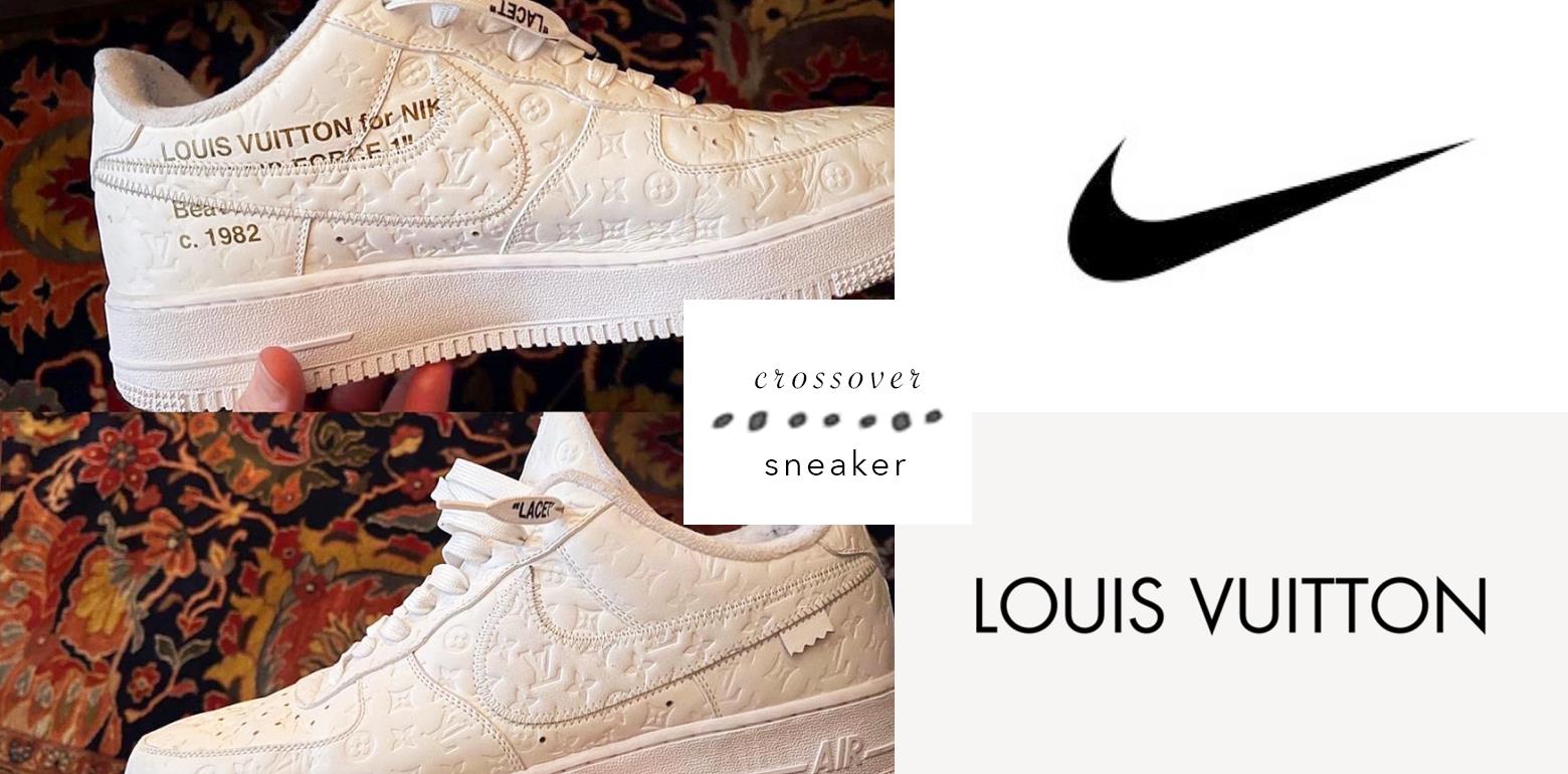 联名天花板：『LV x NIKE』球鞋！全白老花Air Force 1，未上市先轰动！