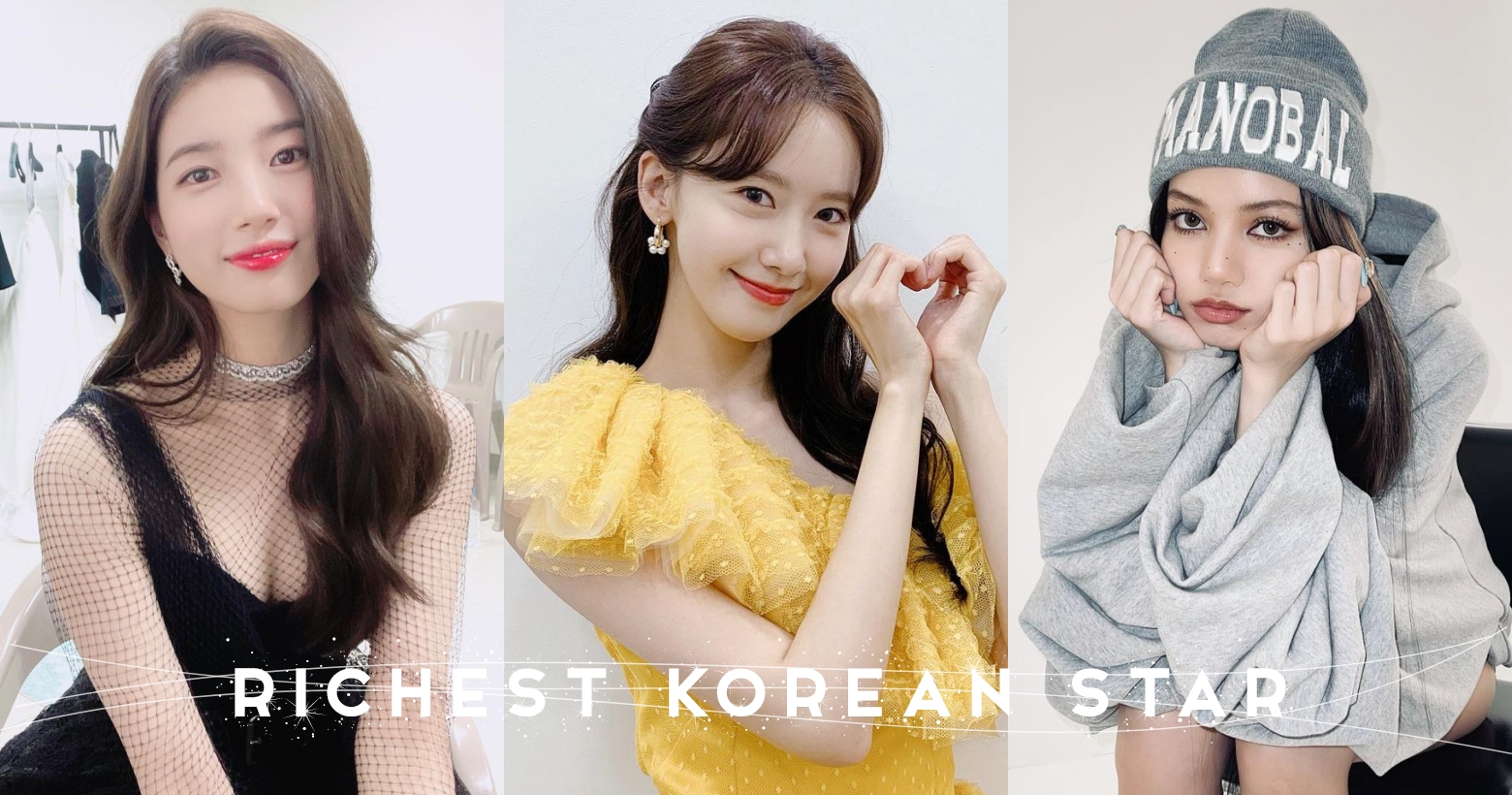 BLACKPINK Lisa位居第7！2021K-POP富婆女星Top7，第一名坐拥363亿资产起跳