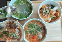 【旅食.士林】社子铜板美食蚵仔面线还可以加肉丁，甜不辣有年糕