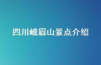 四川峨眉山景点介绍(精选64句)