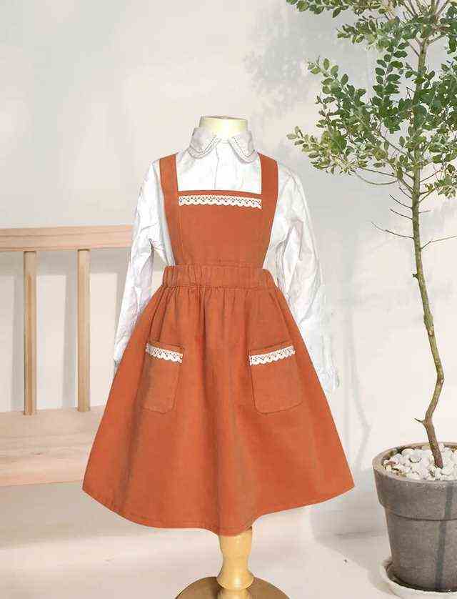 乖巧可爱，清纯又俏皮的可拆卸两穿式背带裙