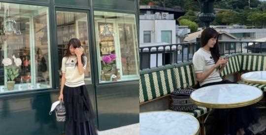 “有钱人”李瑶媛，…真是富有，脚尖都是名牌