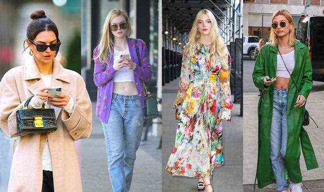 2020年度时尚盘点，zui受欢迎的欧美明星街拍——牛仔裤篇