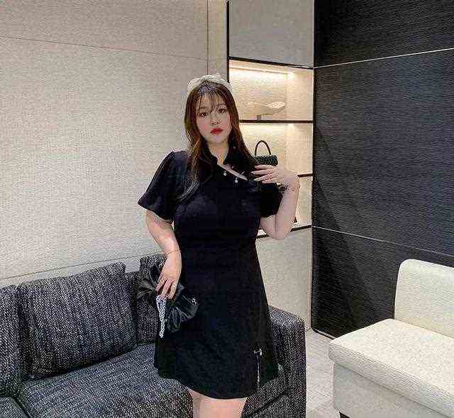 160斤胖妹妹绝美新中式旗袍 超显瘦不接受反驳