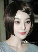 范冰冰短发可以这么好看，皮肤白里透红，粉嫩脸蛋加娃娃头超可爱