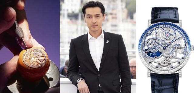 时尚｜胡歌PIAGET爱表增颜值「斯文脸」镶钻嵌蓝宝变「高级脸」
