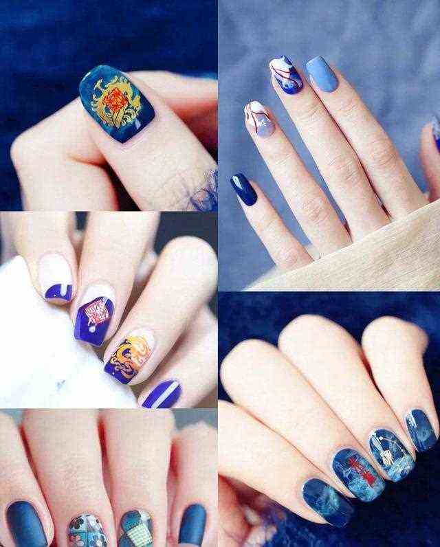 秒入冬的显白美甲合集