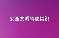 安全文明驾驶常识56句汇总 安全文明驾驶常识56句汇总