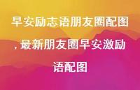 最新朋友圈早安激励语配图【100句文案】