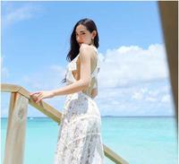 30+的你长袖长裤沙滩度假？吊带沙滩裙才是正确的打开方式，美呆
