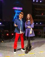 潘若迪、阿诺再次合作主持跨年晚会，两人自备食物一路吃不停