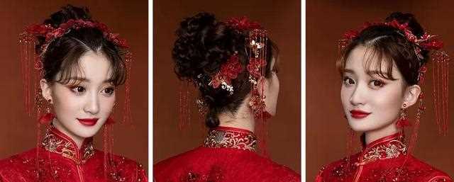 化妆师必收 | 18款绝美中式新娘造型，精致又高级