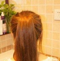 长发扎成这样，既然这么漂亮，赶紧学吧！