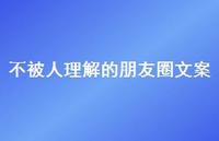 不被人理解的朋友圈文案57句汇总