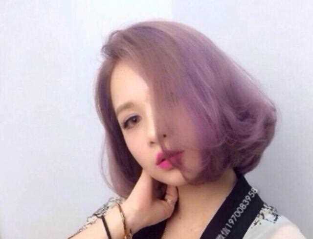 酷到没朋友的紫色发型 你也来选一款吧