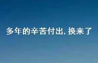 多年的辛苦付出,换来了40句汇总 多年的辛苦付出,换来了40句汇总