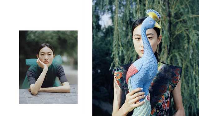 「时尚行货社」陈冠希爱妻秦舒培演绎冷艳佳人，素颜眼神显自信！