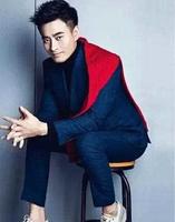 快看，骑电车的武松来了，拿着大喇叭在干嘛