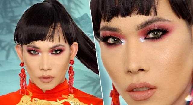 中西混搭 || 美过木兰、赛过茉莉的红烟熏妆