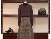 显瘦款秋冬A版半裙制版。制作简单，穿着大方。新手也可以尝试哦