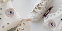 限定款+1！温柔感满分的奶杏Converse，爱心鞋标超可爱、谁看谁融化！