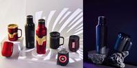 漫威迷必抢！『潮流杯瓶CORKCICLE x MARVEL联名杯』，黑豹、钢铁人、美国队长、蜘蛛人四款都值得收藏！
