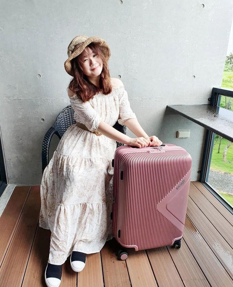 AT美国旅行者 25寸 Modern Dream都会光泽防刮耐磨硬壳TSA行李箱