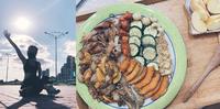 减脂饮食36|已瘦29kg�这是什麽浮夸食量跟摆盘�