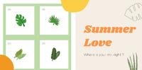 【邱比特心测】用直觉选出你的「恋爱幸运草」,揭晓你的夏日恋爱讯息!