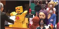 日本「金泽美术工艺大学」毕典大玩Cosplay,《天线宝宝》、《鱿鱼游戏》齐聚一堂!