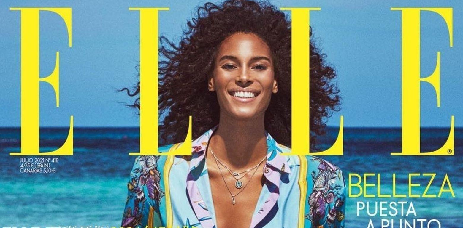 Elle 西班牙版2021年7月号封面 - Cindy Bruna