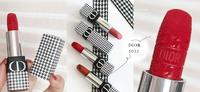 2022年「DIOR千鸟格」口红抢先看！极具品牌标志性元素，经典印花限定口红让人很难不心动！